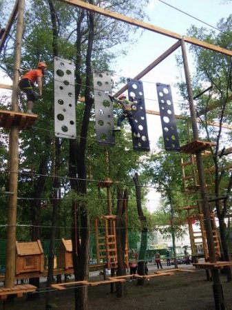 Верёвочный парк на 44 квартале