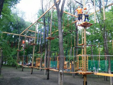 Верёвочный парк на 44 квартале