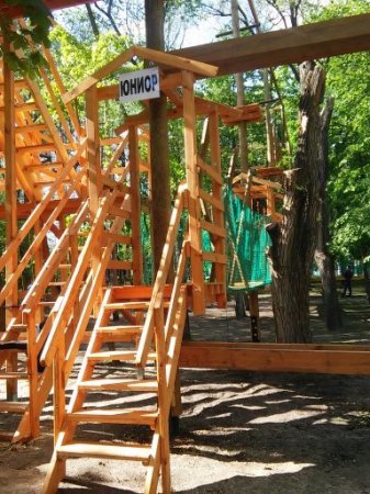 Верёвочный парк на 44 квартале