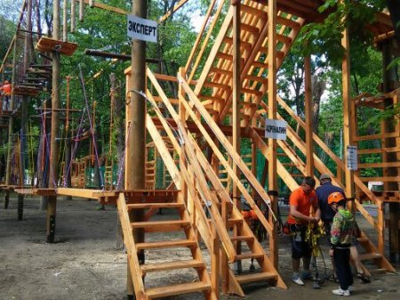 Верёвочный парк на 44 квартале